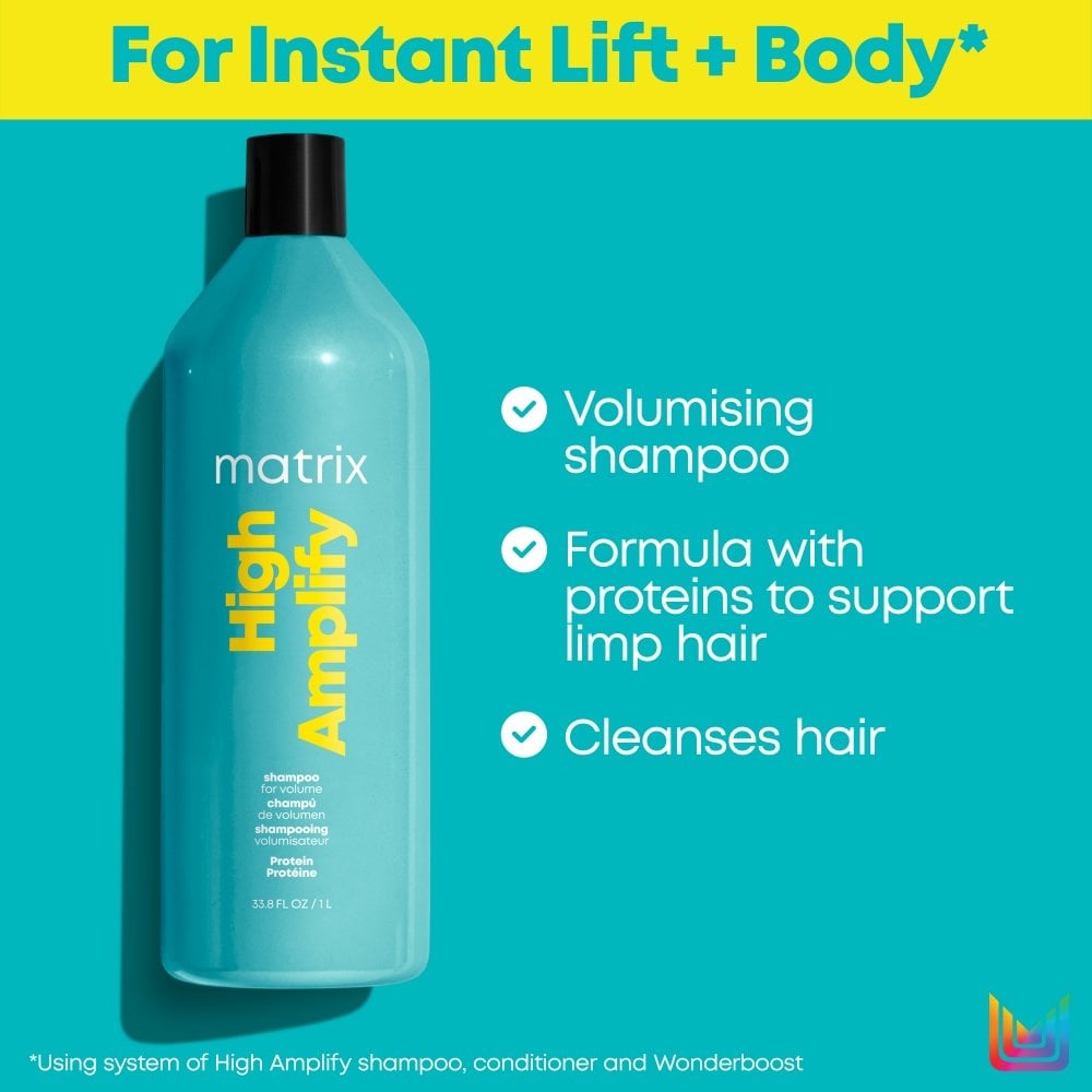 Matrix Total Results High Amplify Volumising Shampoo & Conditioner Twin 2 x 1000ml