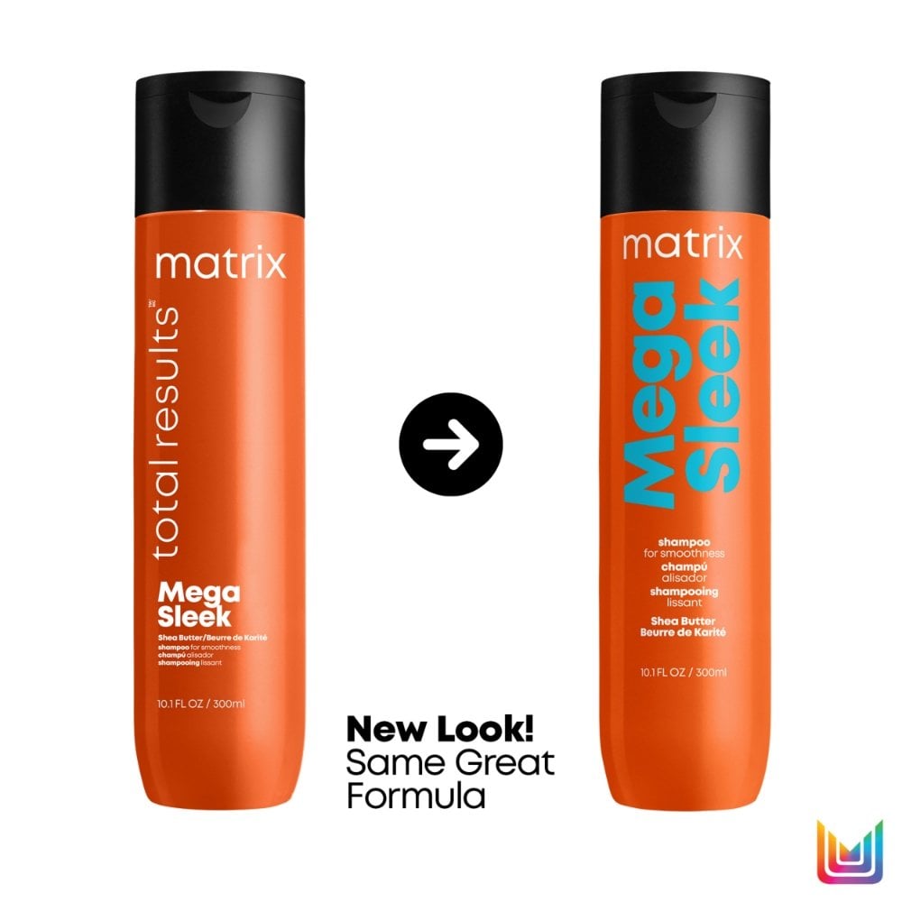 Matrix Total Results Mega Sleek Shea Butter Shampoo & Conditioner Twin 2 x 300ml