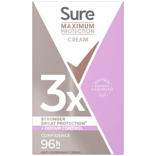 Sure Maximum Protection 96h Confidence Anti-Perspirant Deodorant Stick 45ml