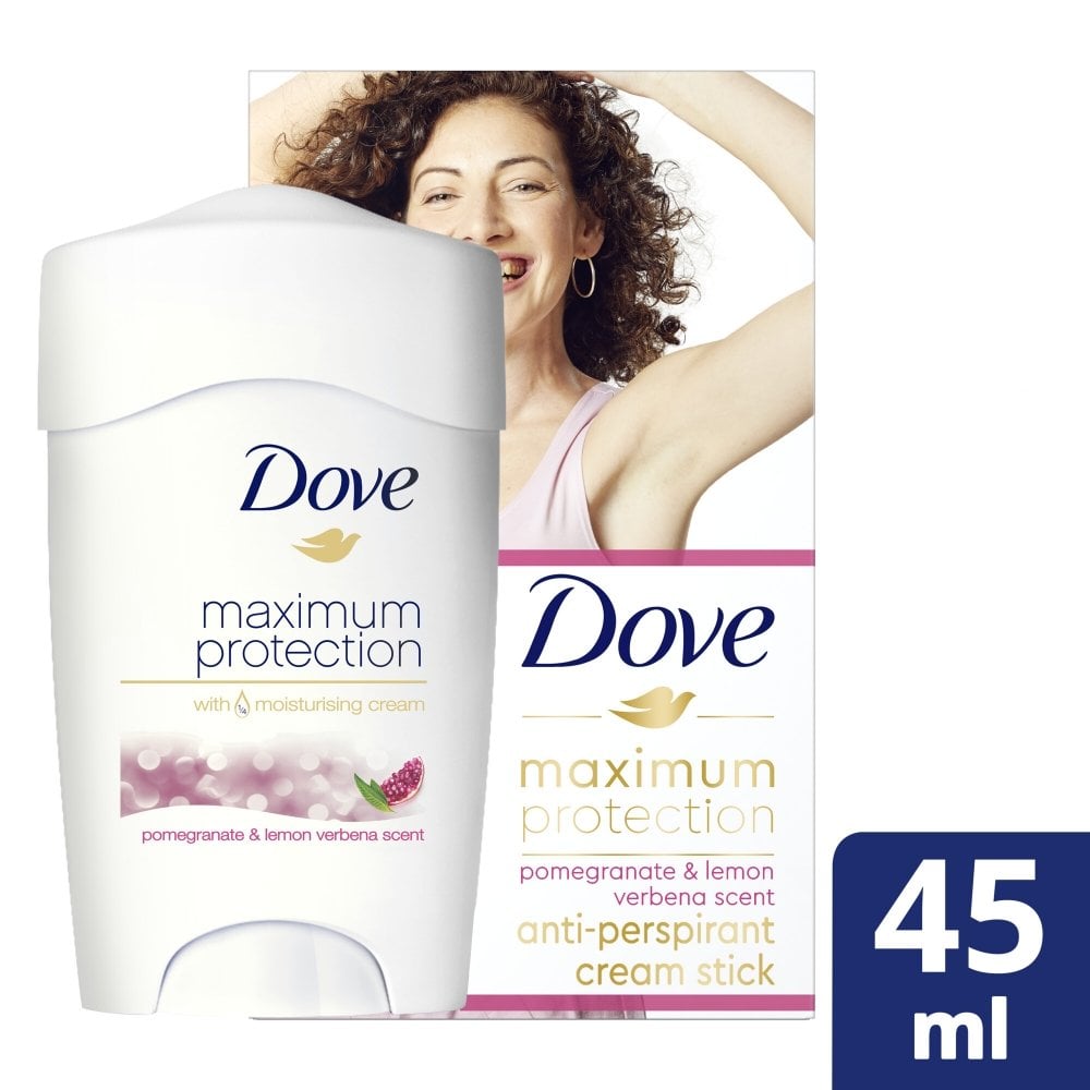 Dove Maximum Protection 48h Pomegranate & Lemon Verbena Anti-Perspirant Deodorant Stick 45ml