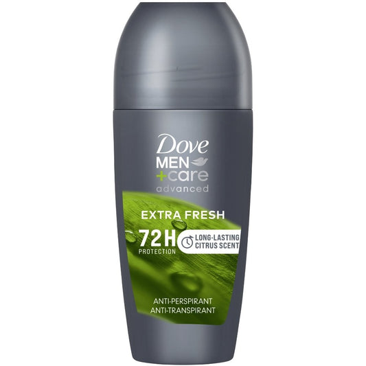 Dove Men Advanced Care 72h Extra Fresh Citrus Anti-Perspirant Deodorant Roll-On 50ml