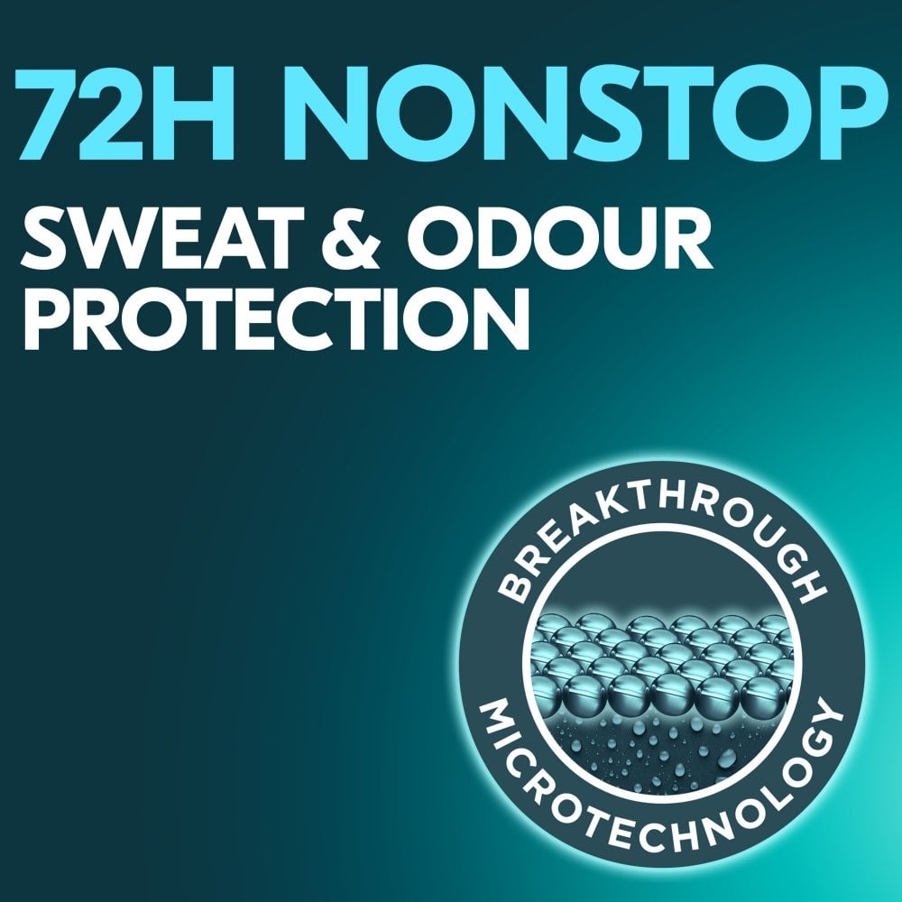 Sure Men Nonstop Protection 72h Quantum Dry Anti-Perspirant Deodorant Roll-On 50ml