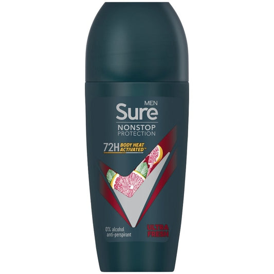Sure Men Nonstop Protection 72h Ultra Fresh Anti-Perspirant Deodorant Roll-On 50ml