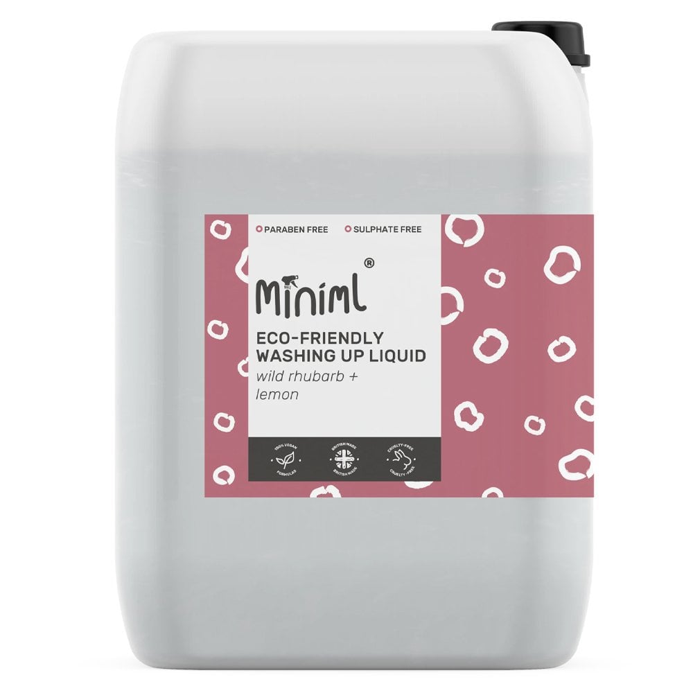 Miniml Washing Up Liquid Wild Rhubard & Lemon 5000ml