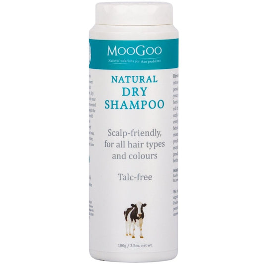 MooGoo Natural Scalp-Friendly Dry Shampoo Powder 100g