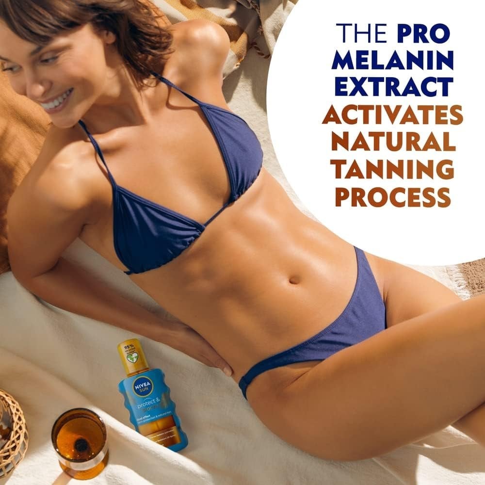 Nivea Sun Protect & Bronze Sun Cream Spray SPF30 200ml