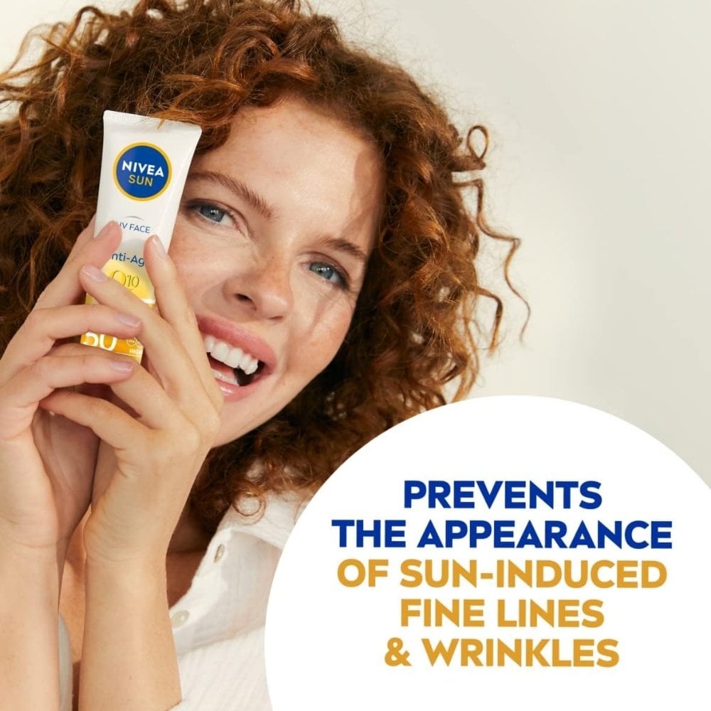 Nivea Sun Q10 UV Face Anti-Age Sun Cream SPF50 50ml