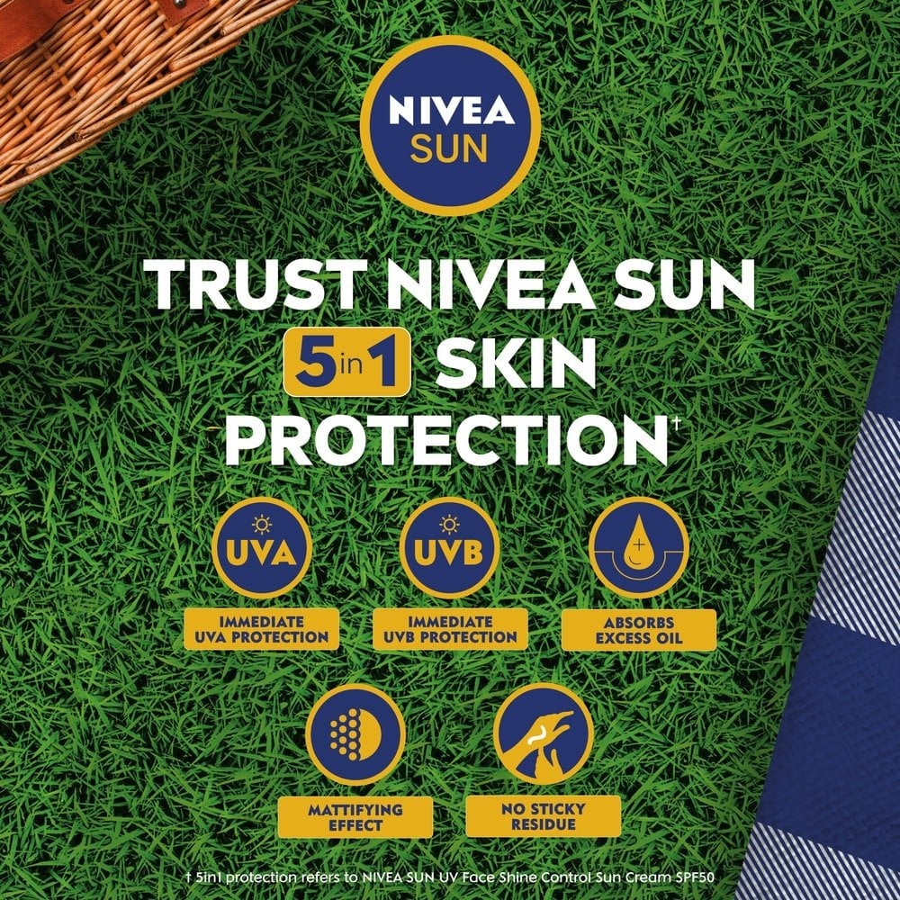 Nivea Sun UV Face Sensitive Sun Allergy Protection SPF50 50ml