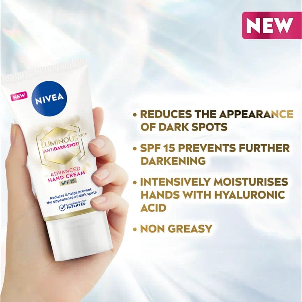 Nivea Luminous 630 Anti Dark-Spot Advanced Hand Cream SPF15 50ml