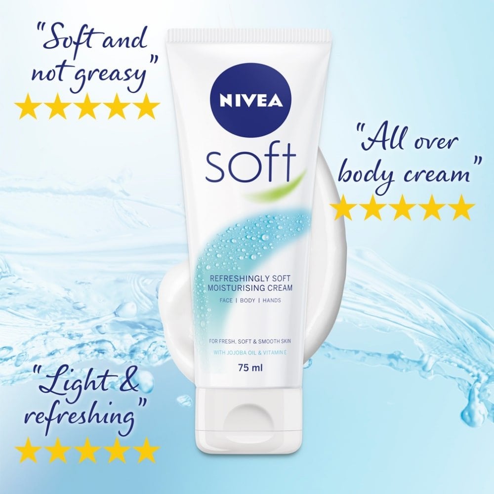 Nivea Refreshingly Soft Moisturising Cream 75ml