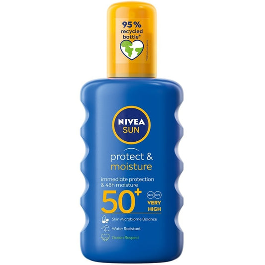 Nivea Sun Protect & Moisture Sun Cream Spray SPF50+ 200ml
