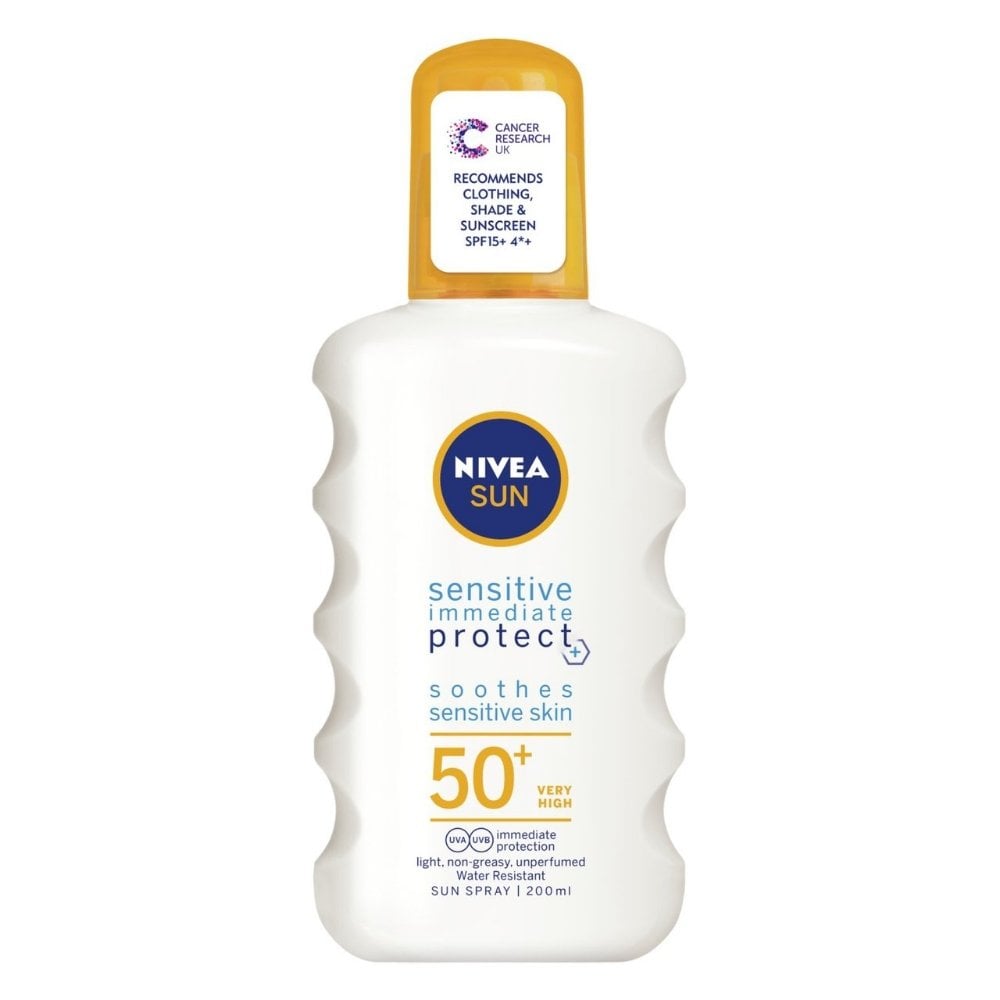 Nivea Sun Sensitive Immediate Protect Spray SPF50+ 200ml