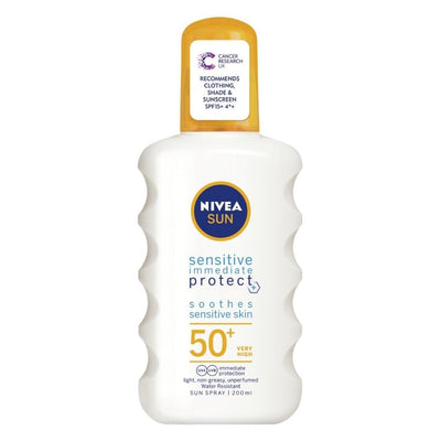 Nivea Sun Sensitive Immediate Protect Spray SPF50+ 200ml