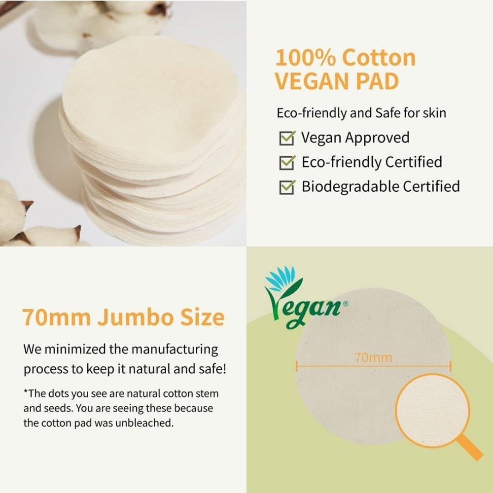 Numbuzin No. 3 Radiance Glowing Jumbo Essence Pad x70