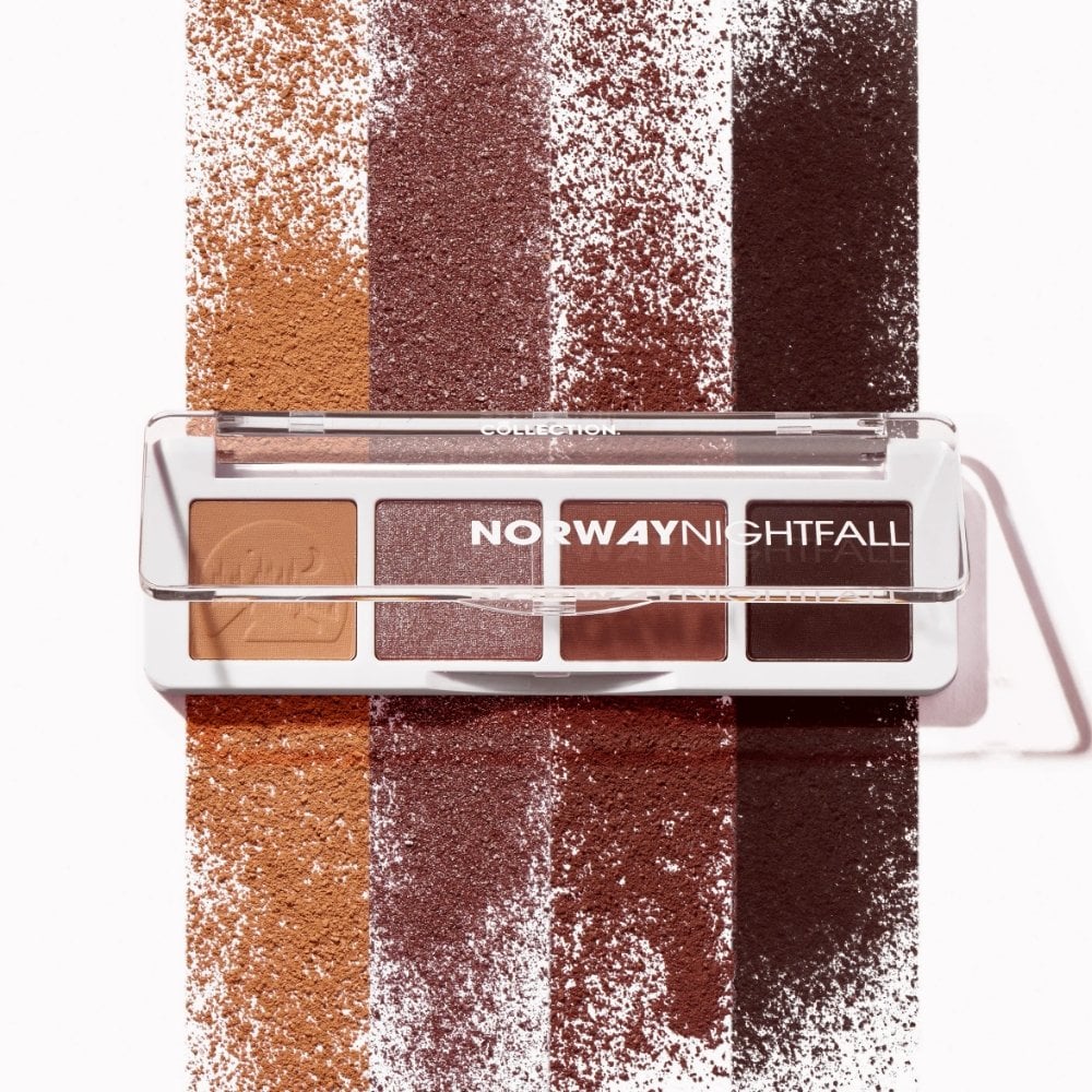 Collection Cosmetics Norway Nightfall 4 Colour Mini Eyeshadow Palette