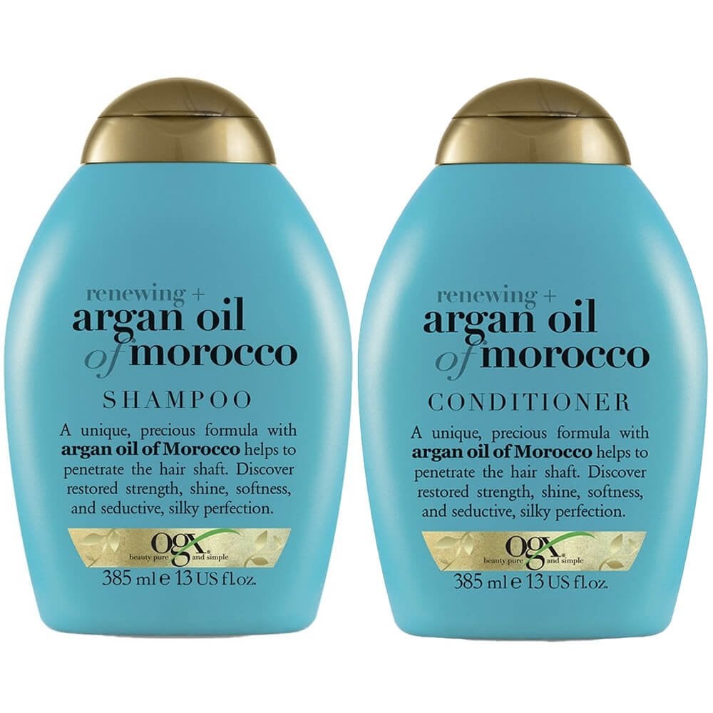 OGX Renewing+ Argan Oil of Morocco Damage Repair Shampoo & Conditioner Twin 2 x 385ml