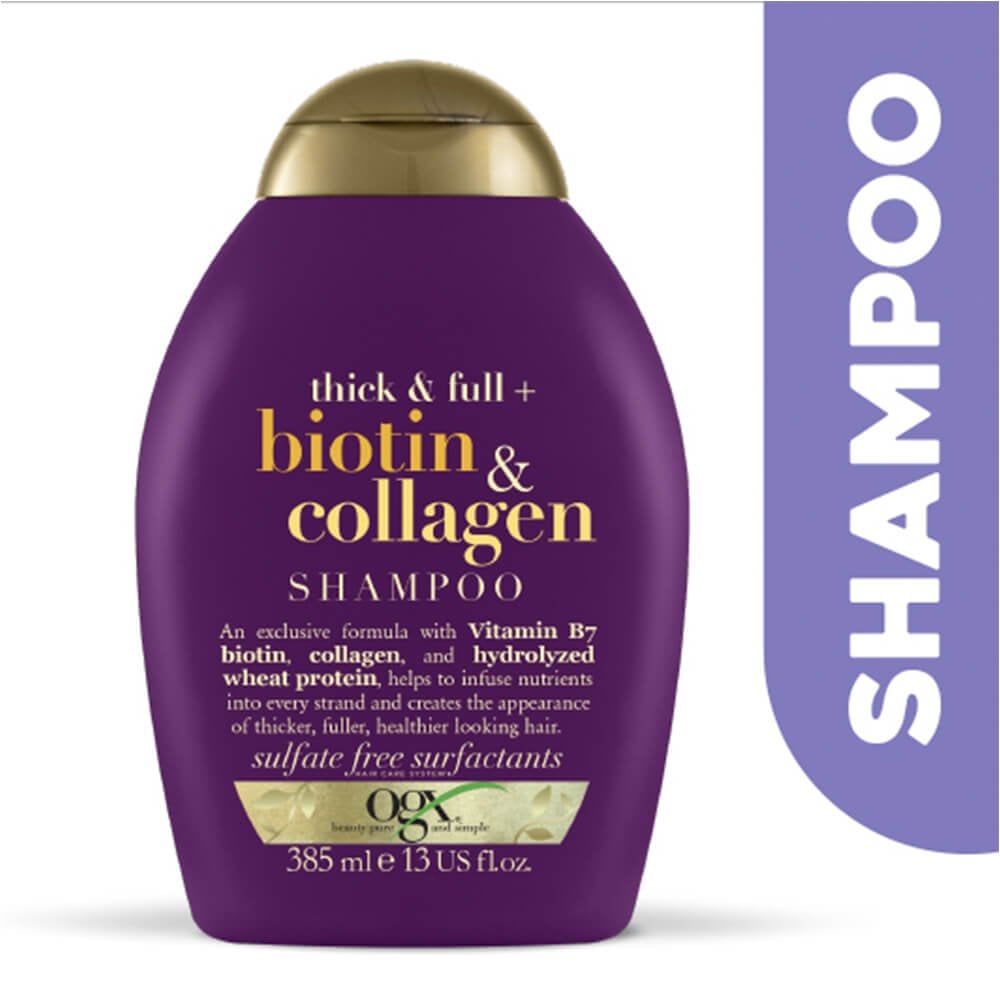 OGX Thick & Full+ Biotin & Collagen Volume Shampoo 385ml
