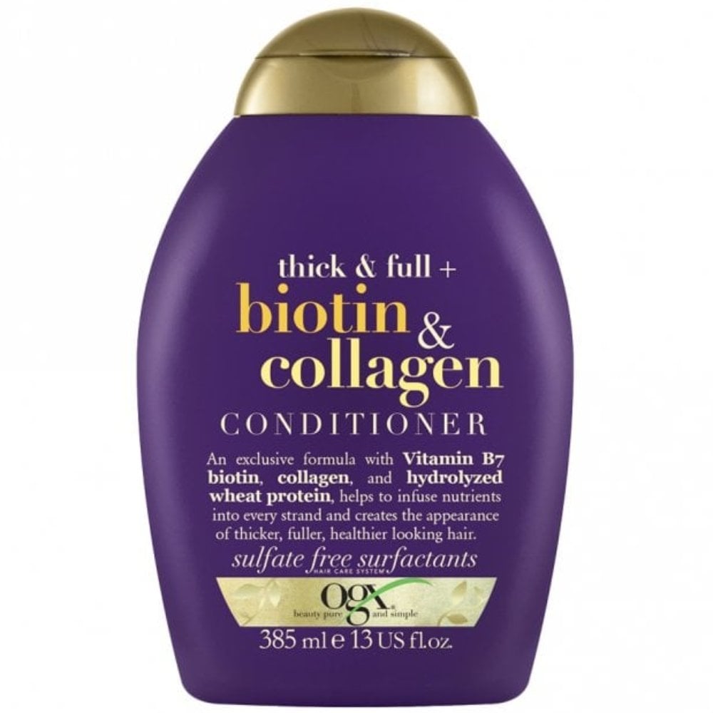 OGX Thick & Full+ Biotin & Collagen Volume Shampoo & Conditioner Twin 2 x 385ml