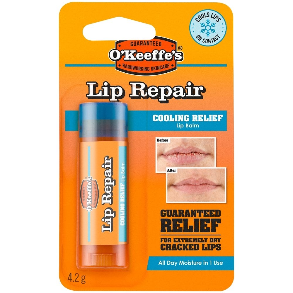 O'Keeffe's Lip Repair Cooling Relief Lip Balm Tube 8ml