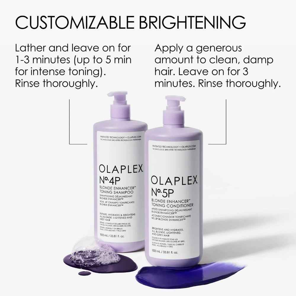 Olaplex No 4P Blonde Enhancer Toning Shampoo 1000ml
