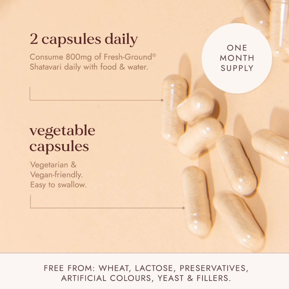 Fushi Organic Shatavari 60 Vegan Capsules