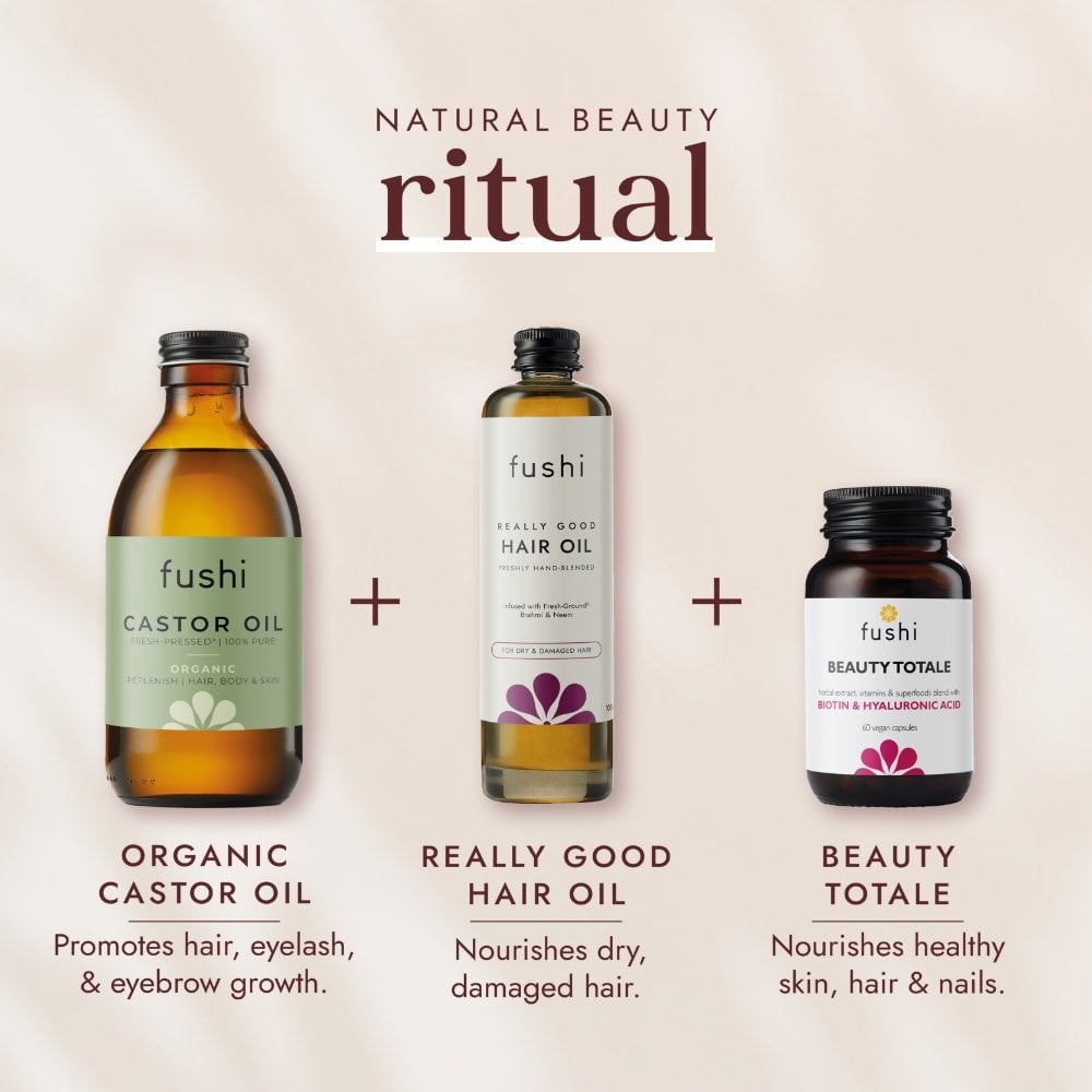 Fushi Organic Fresh-Pressed Castor Oil 250ml