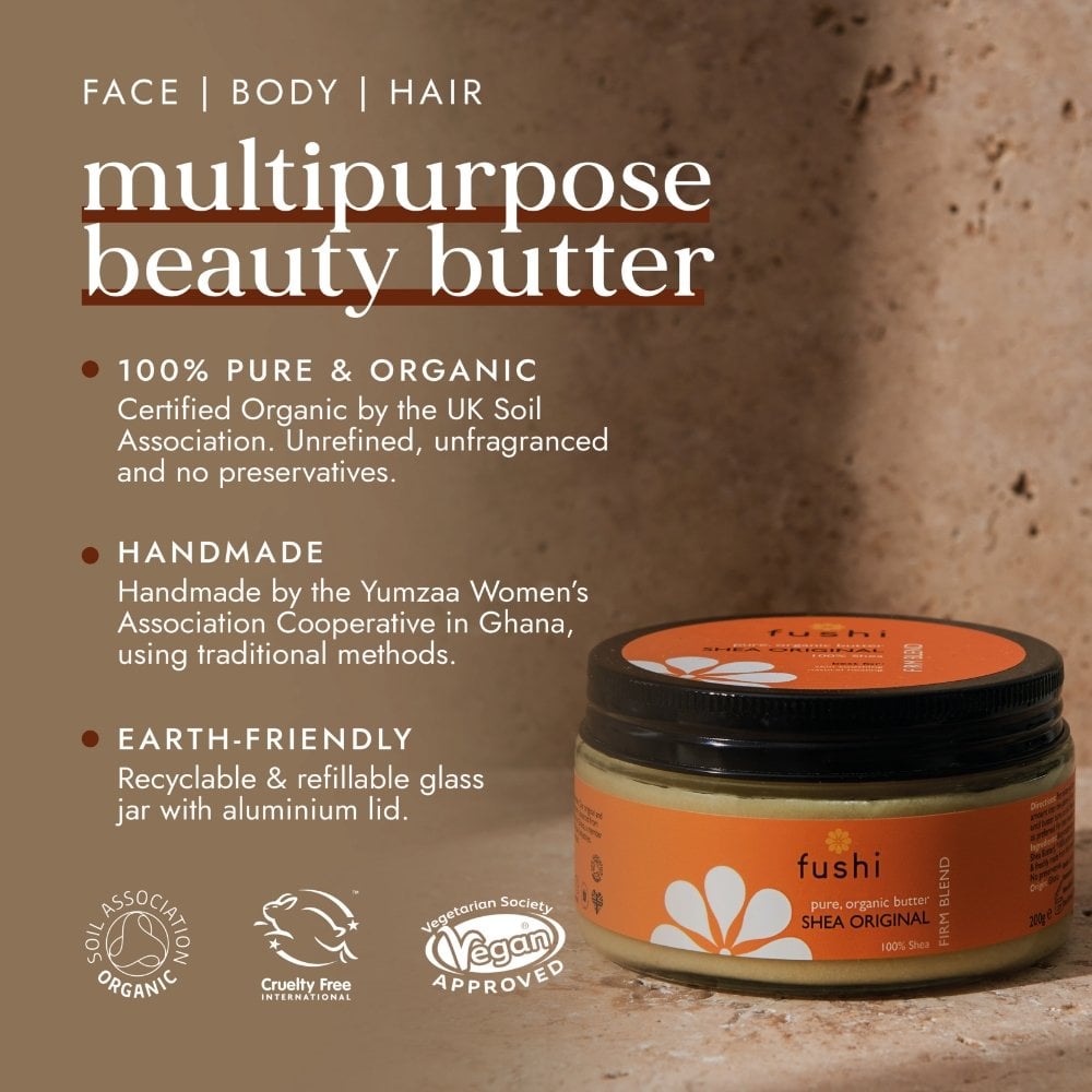Fushi Organic Shea Butter 200g