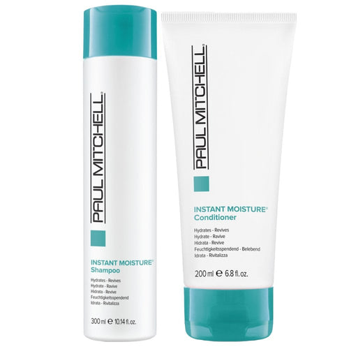 Paul Mitchell Instant Moisture Reviving Shampoo 300ml & Conditioner 200ml Twin