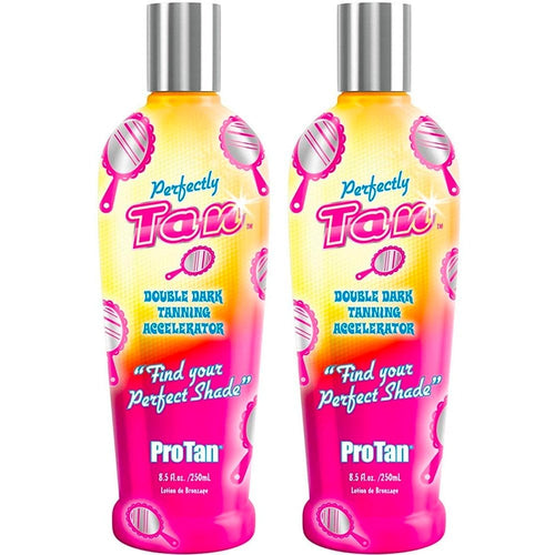 ProTan Perfectly Tan Double Dark Tanning Accelerator Duo 2 x 250ml