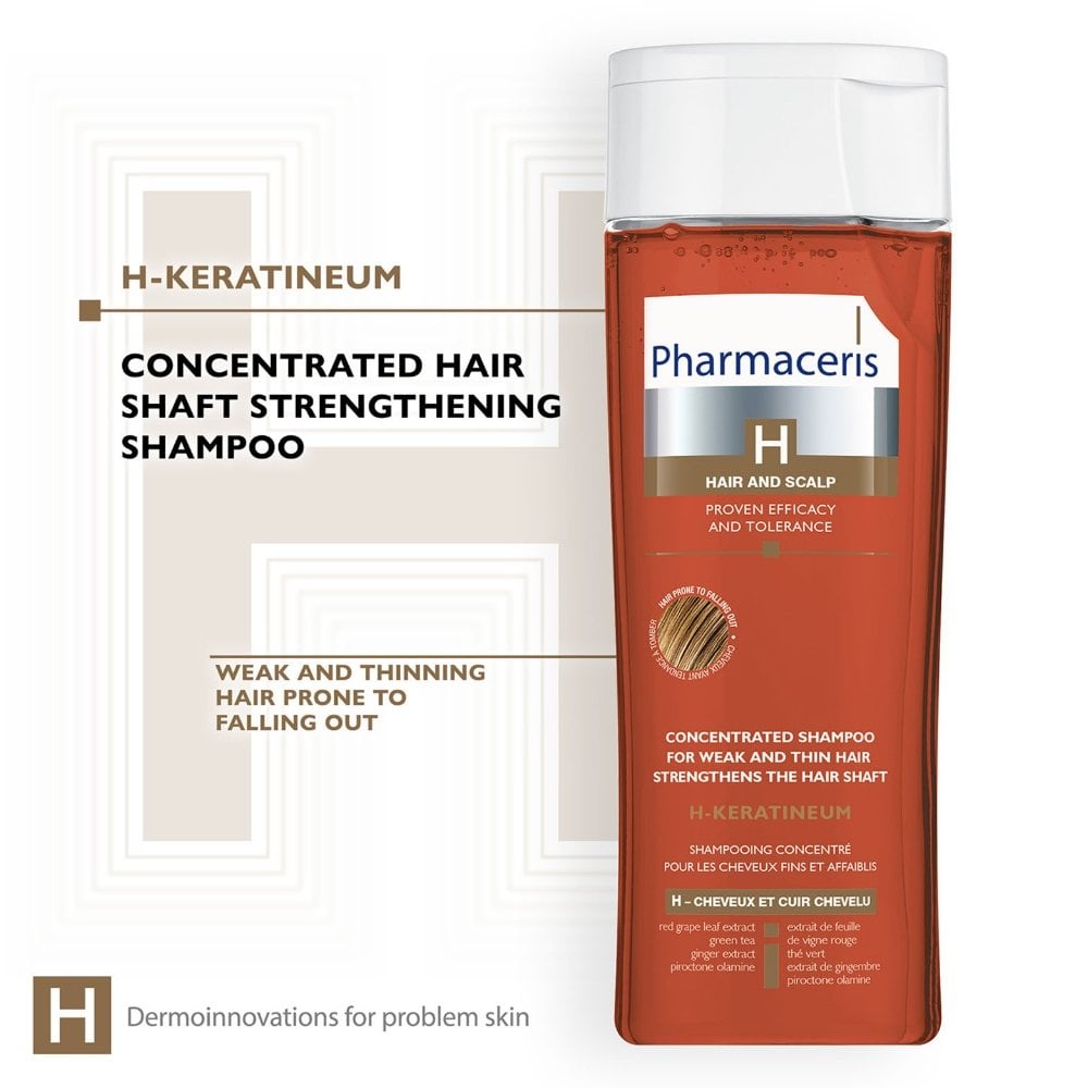 Pharmaceris H H-Keratineum Concentrated Strengthening Shampoo 250ml