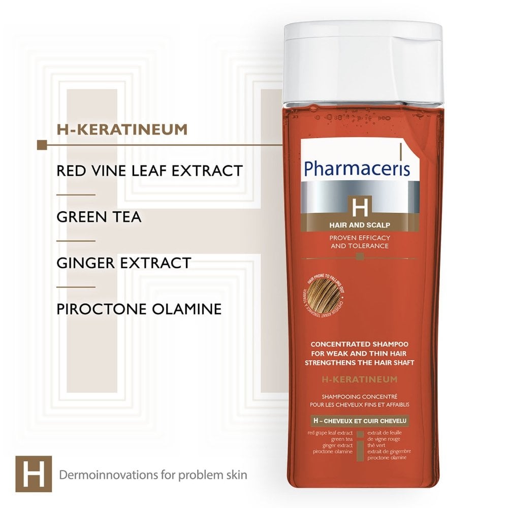 Pharmaceris H H-Keratineum Concentrated Strengthening Shampoo 250ml