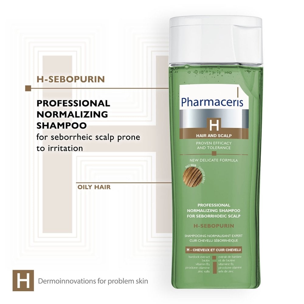Pharmaceris H H-Sebopurin Professional Normalising Shampoo for Seborrhoeic Scalps 250ml