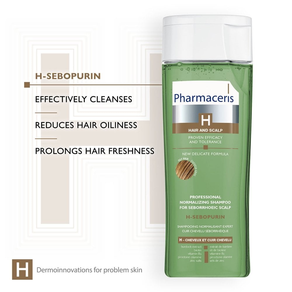 Pharmaceris H H-Sebopurin Professional Normalising Shampoo for Seborrhoeic Scalps 250ml