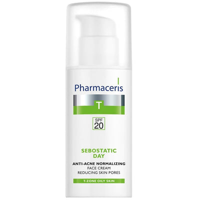 Pharmaceris T Sebostatic Day Anti-Acne Normalising Face Cream SPF20 50ml