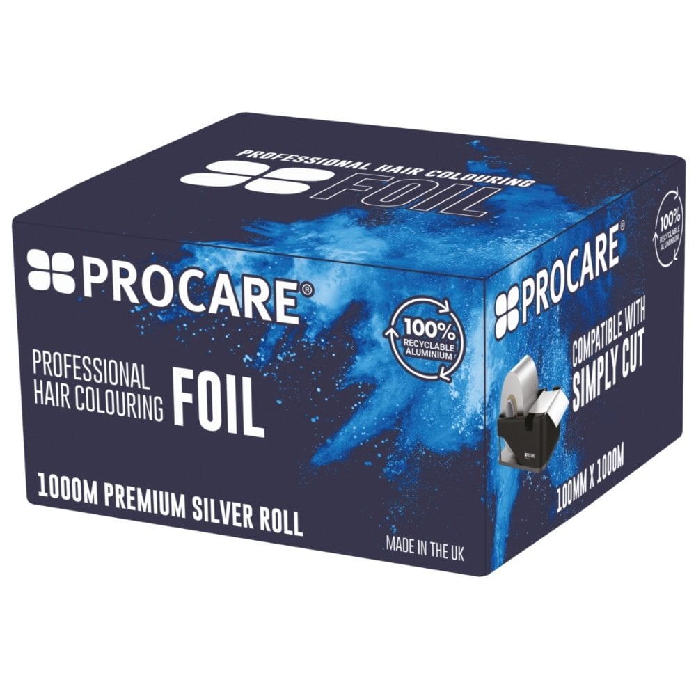 Procare Premium Silver Hair Foil 100mm x 1000mtr