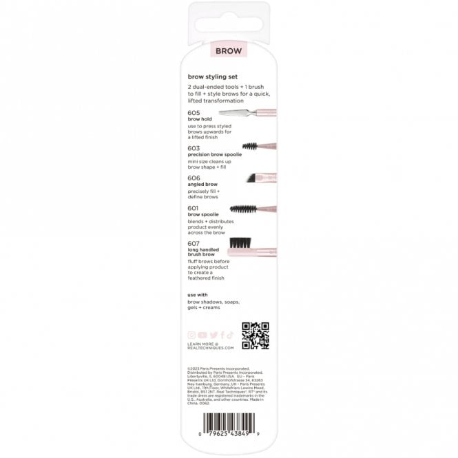 Real Techniques 3 Piece Brow Styling Set