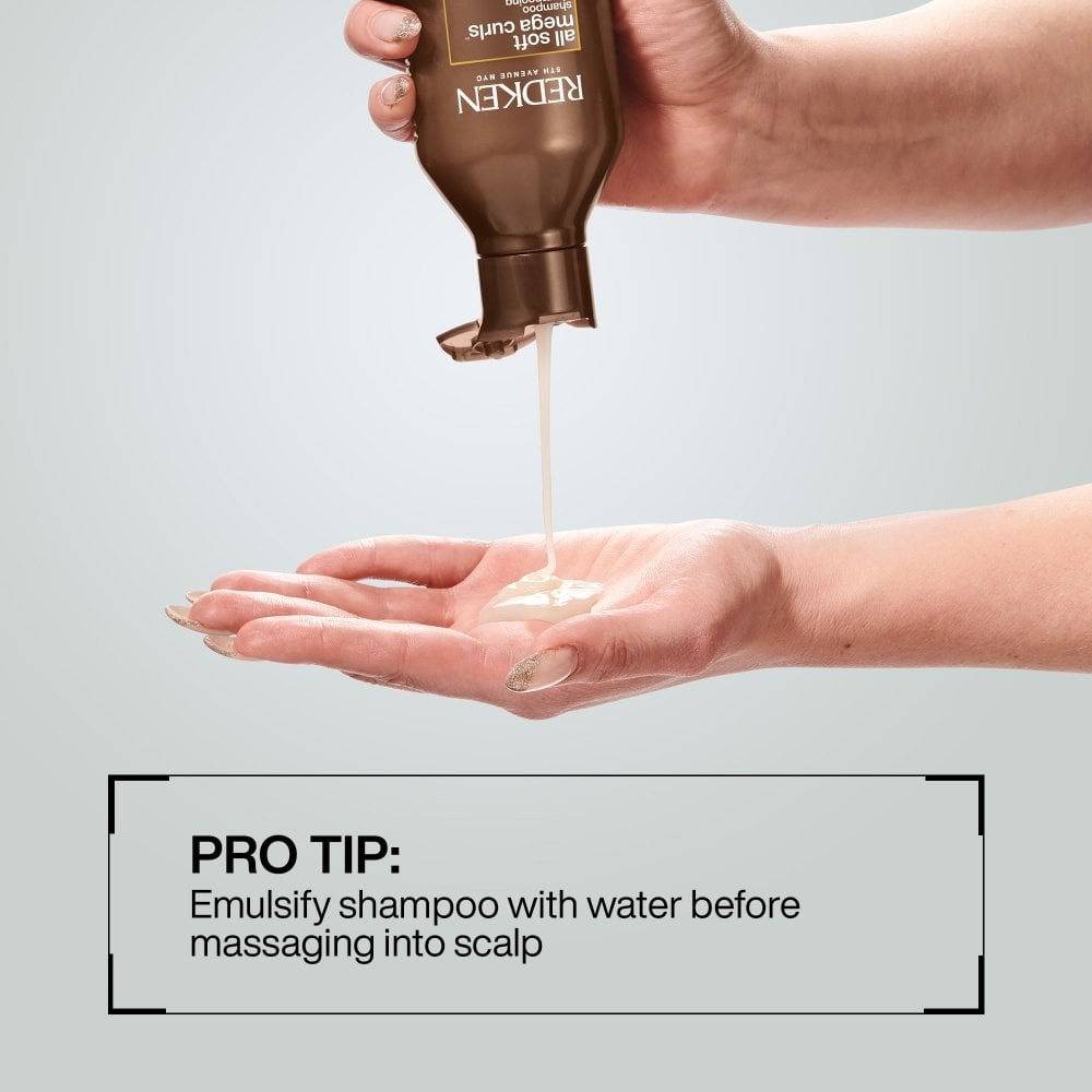 Redken All Soft Mega Curls Hydrating Shampoo 300ml