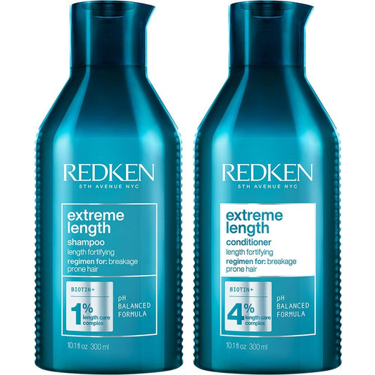 Redken Extreme Length Shampoo 300ml & Conditioner 300ml Twin