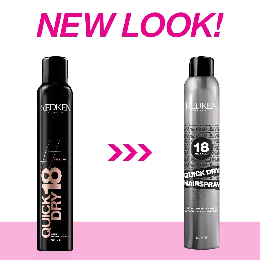 Redken Quick Dry 18 Finishing Hairspray 400ml