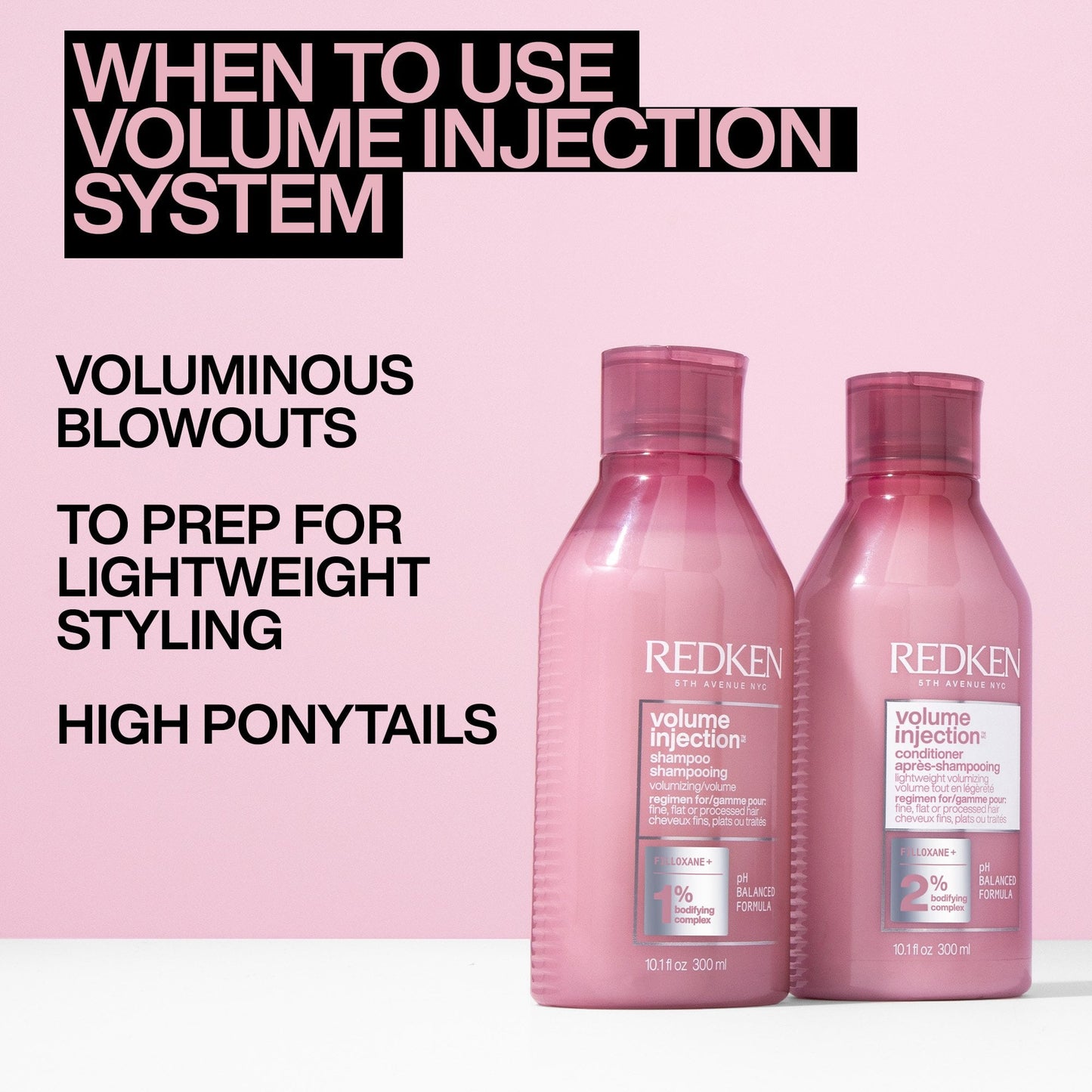 Redken Volume Injection Lightweight Conditioner 300ml