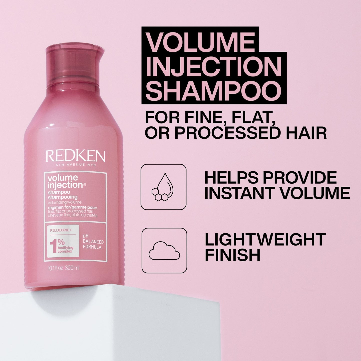 Redken Volume Injection Shampoo 300ml