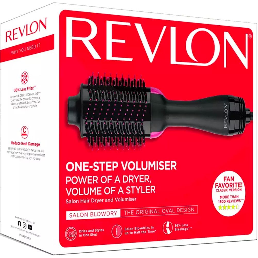 Revlon Pro Collection Salon One-Step Hair Dryer & Volumiser Black