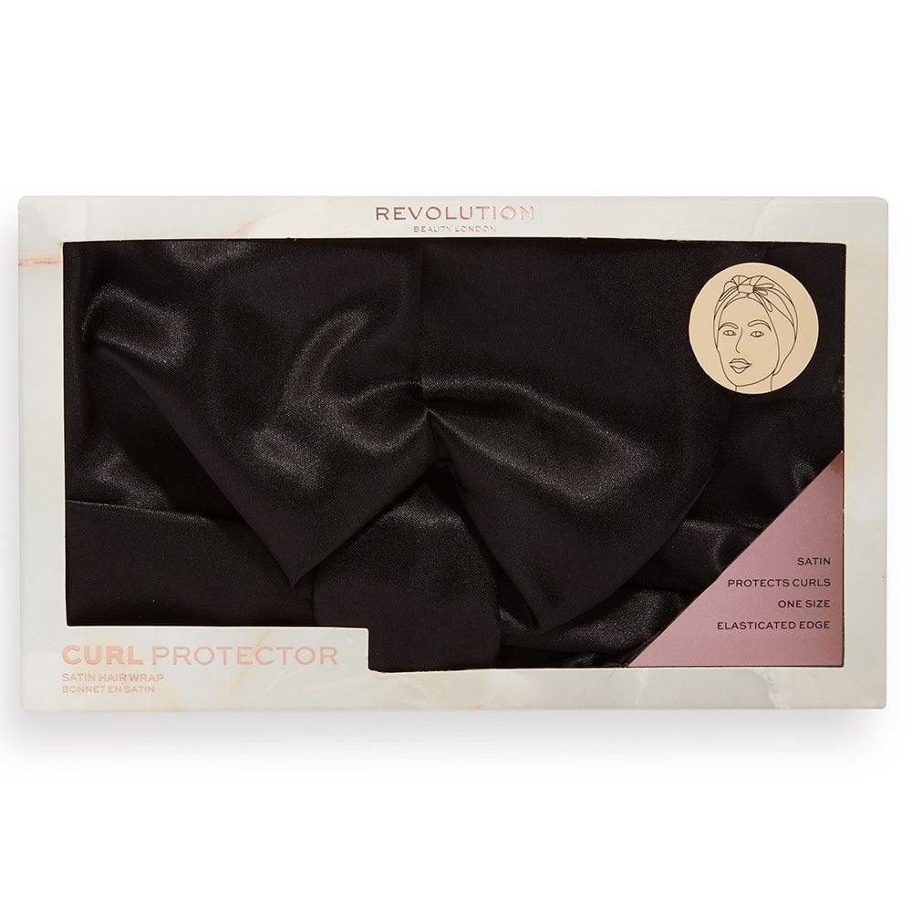 Revolution Haircare Satin Turban Black