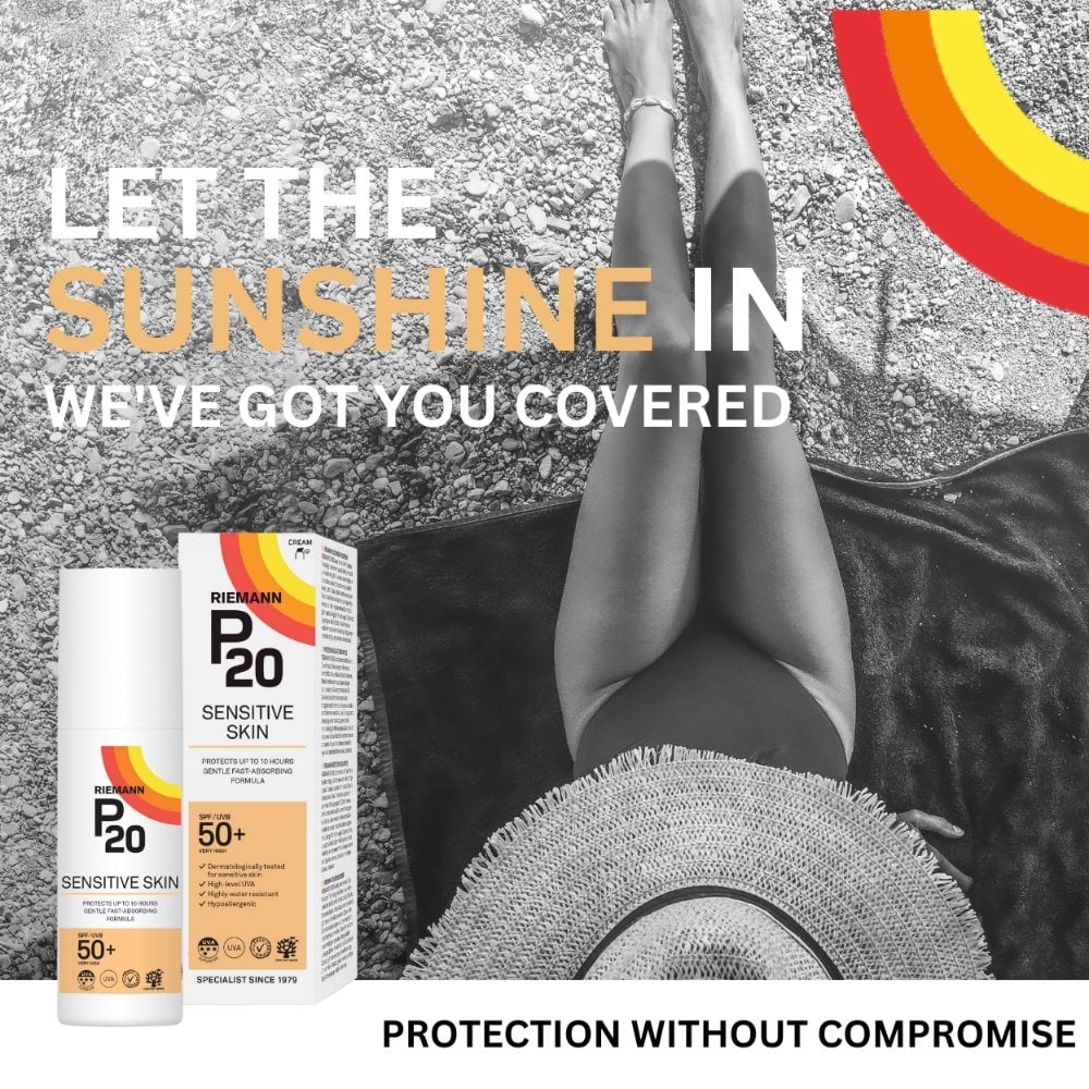 Riemann P20 Sensitive Skin Face Sun Cream SPF50+ 50g