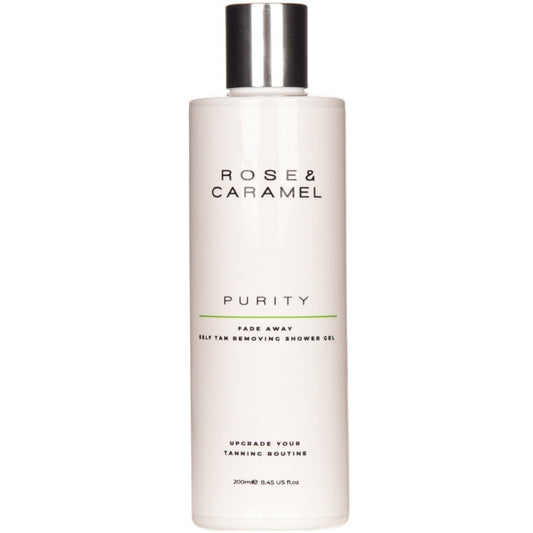 Rose & Caramel Purity Self Tan Removing Shower Gel 200ml