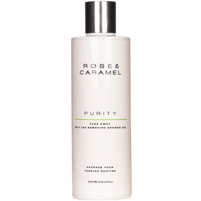 Rose & Caramel Purity Self Tan Removing Shower Gel 200ml