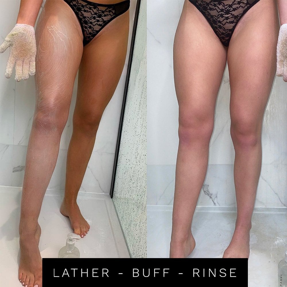 Rose & Caramel Purity Self Tan Removing Shower Gel 200ml