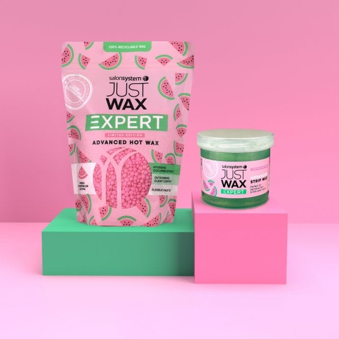 Salon System Limited Edition Just Wax Expert Watermelon Advanced Strip Wax 425g
