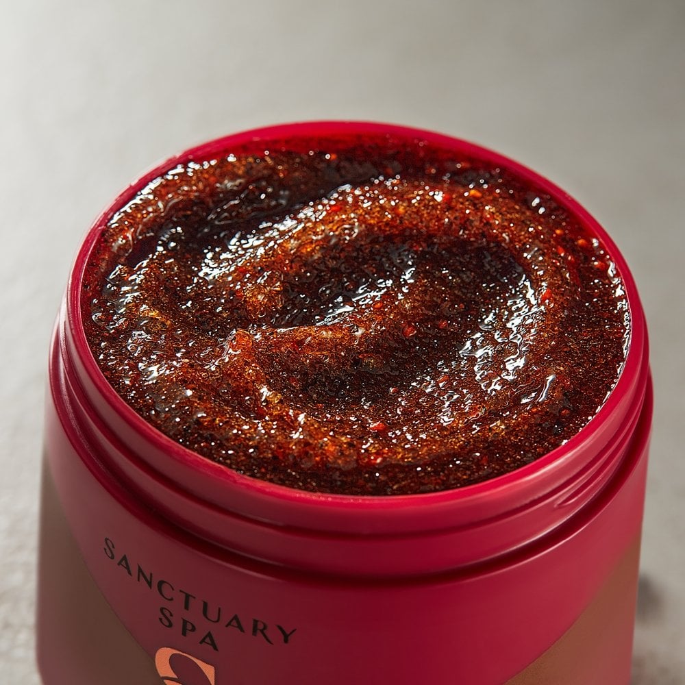 Sanctuary Spa Coffee & Ruby Oud Natural Oils Coffee Scrub 300ml