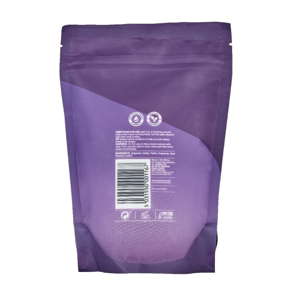 Sanctuary Spa Wellness Solutions De-Stress Magnesium Bath Salts 500g